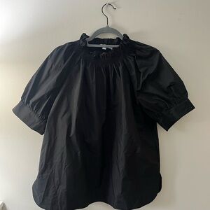 ANTONIO MELANI Elegant Black Blouse